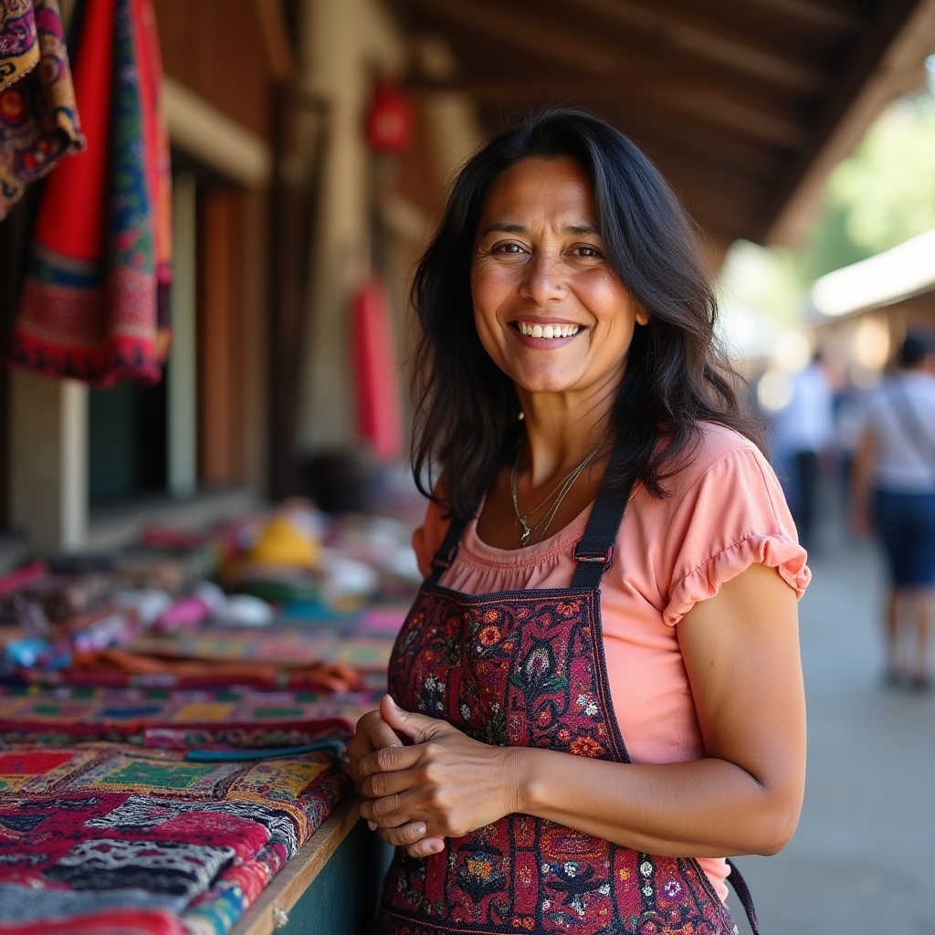 Small business owner in a rural community